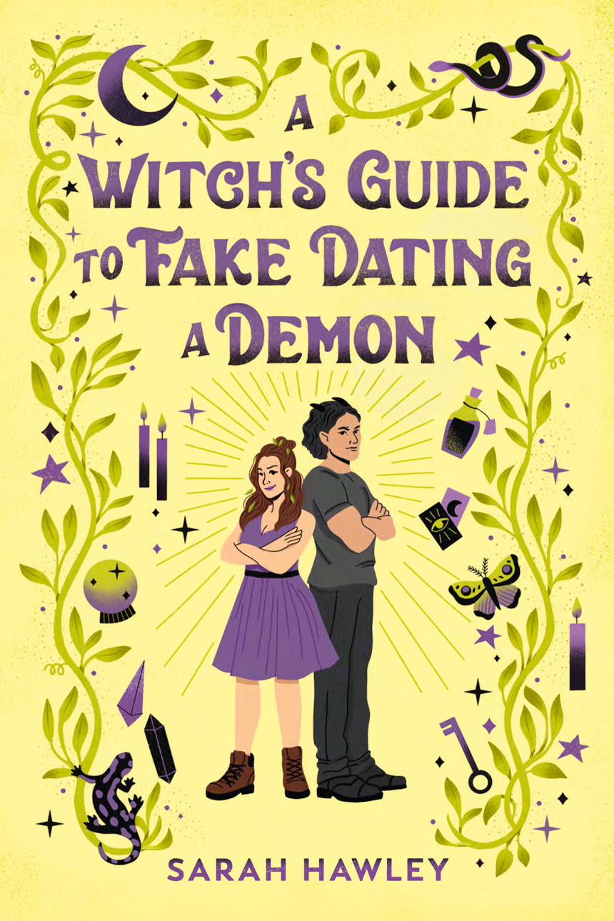 Free Download Glimmer Falls #1 A Witch's Guide to Fake Dating a Demon by Sarah Hawley