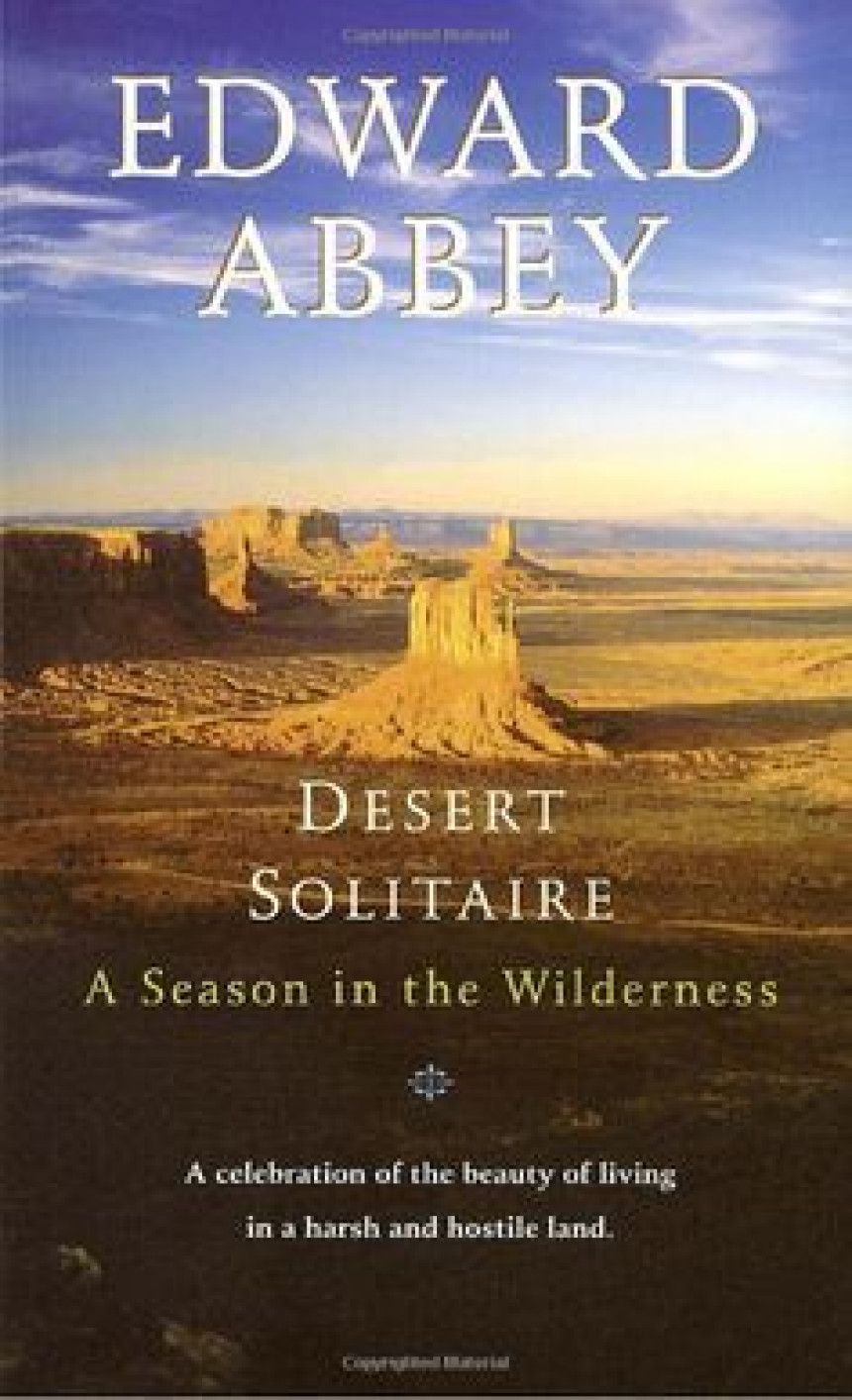 Free Download Desert Solitaire by Edward Abbey
